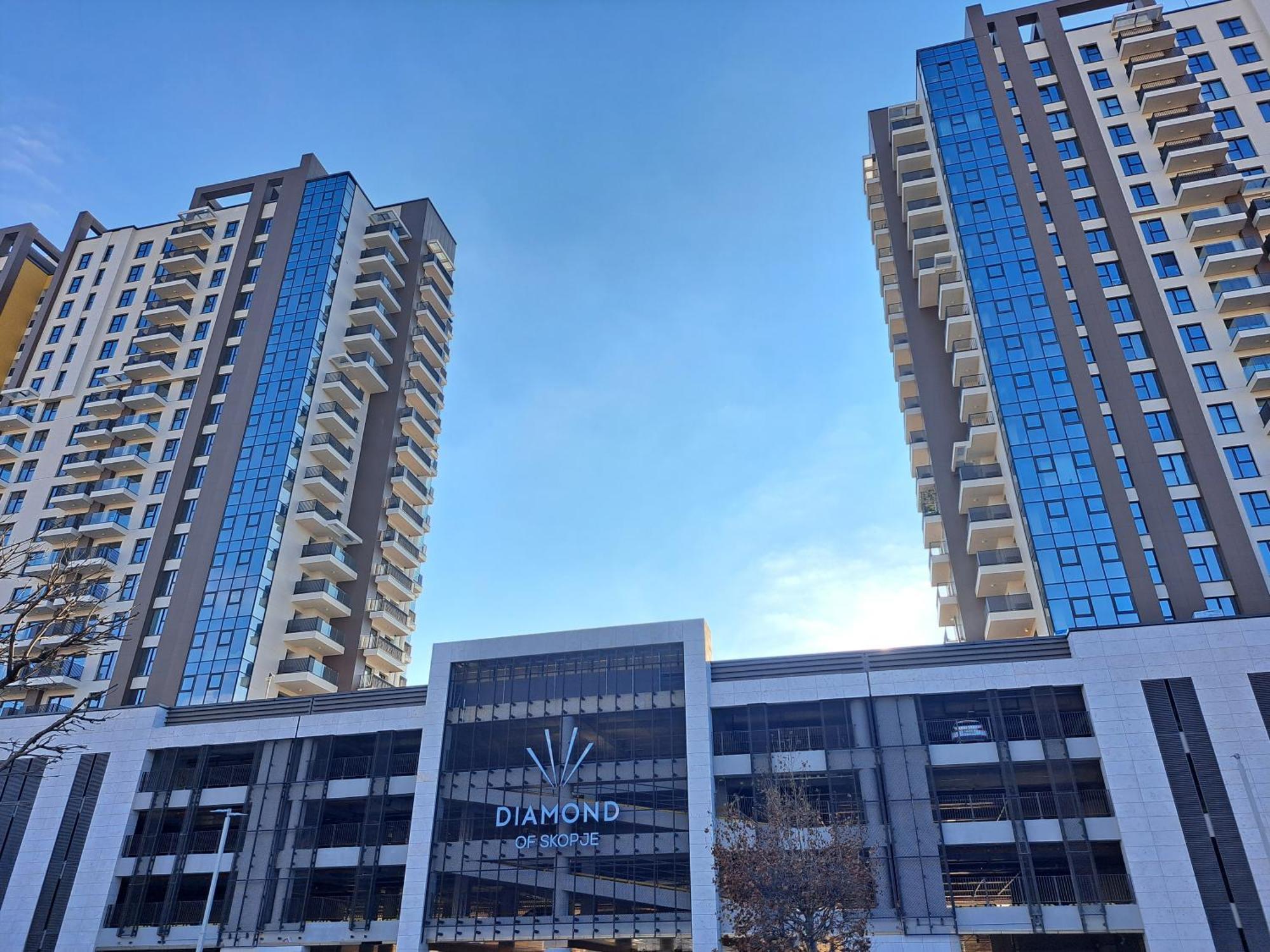 Anika Luxury Apartment At Diamond Center Skopje Zewnętrze zdjęcie
